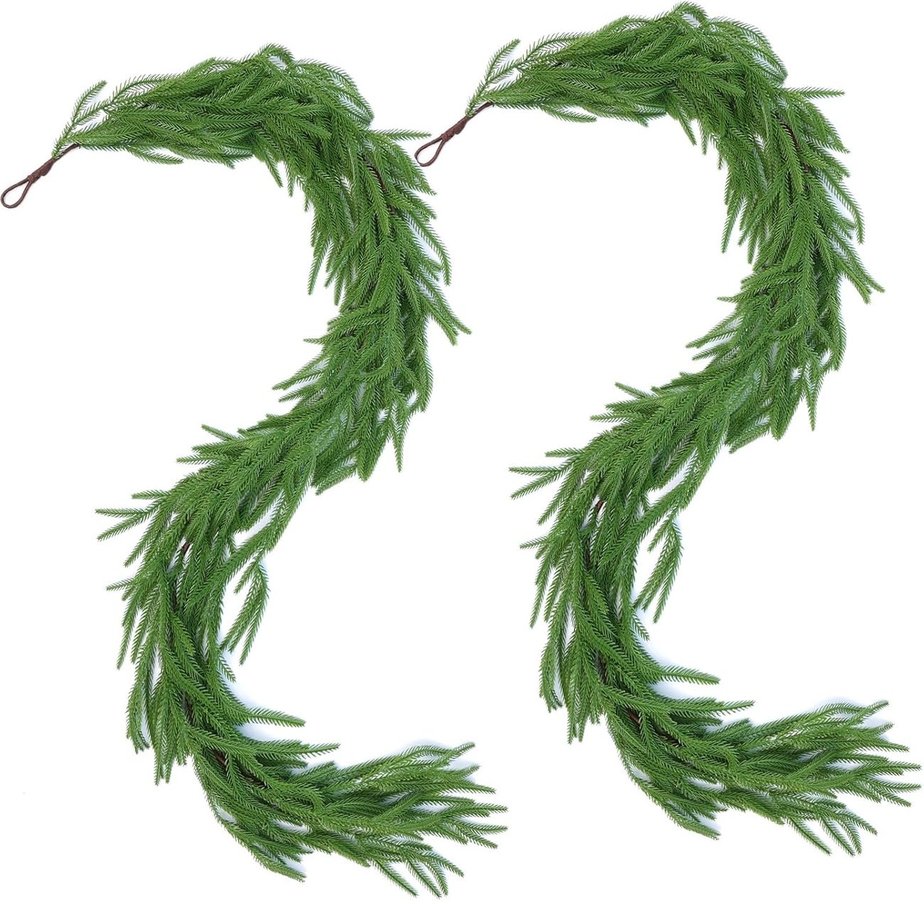 Artificial Norfolk Pine Garlands