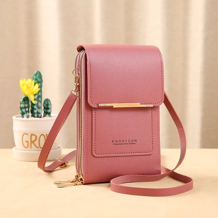 Anti-Theft Leather Bag