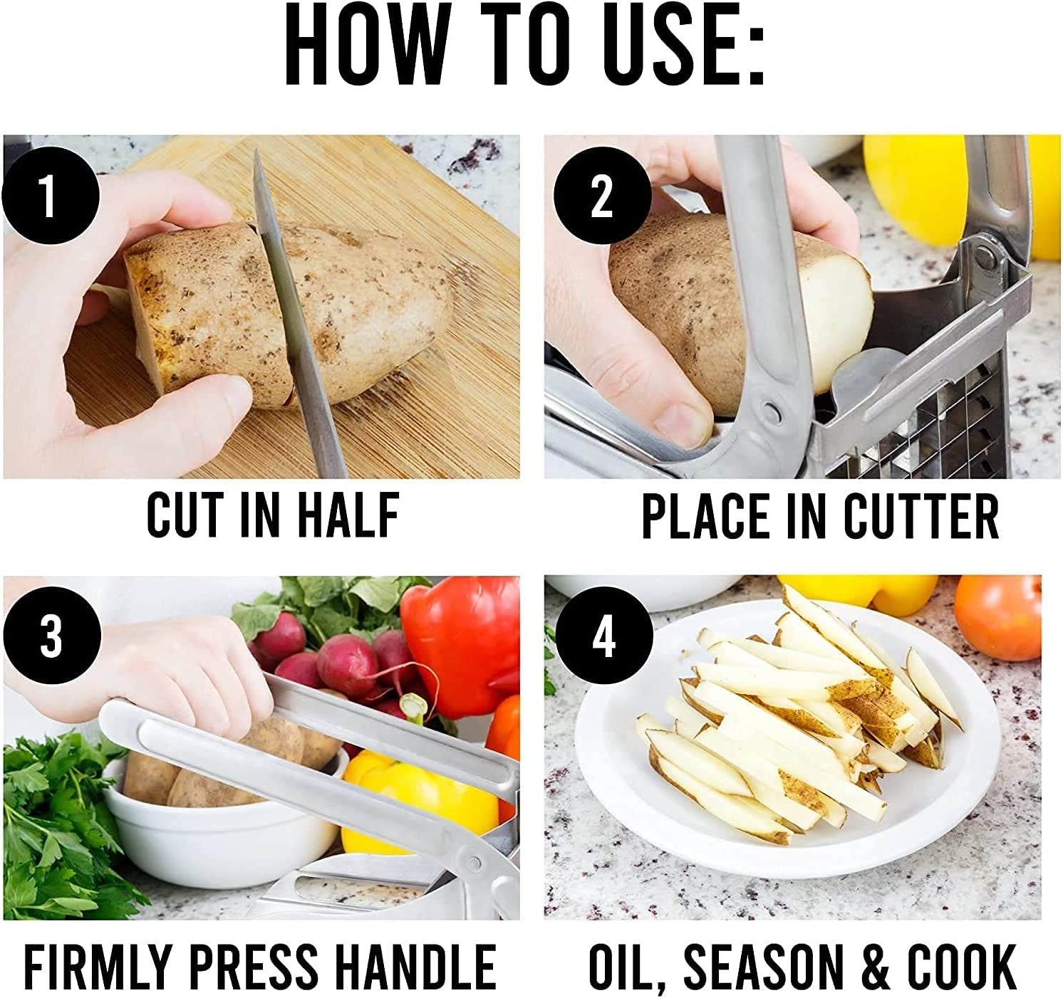 Commercial Grade Vegetable and Potato Slicer