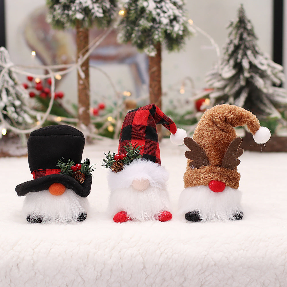 Christmas Gnome Luminous Doll