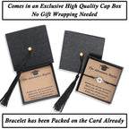 2025 Inspirational Graduation Gifts Compass Bracelet Set