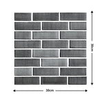 10Pcs 3D Peel and Stick Wall Tiles(12x12 inches)