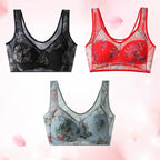 Cooling Comfort Bra Made From Ice Silk And Lace👍No more sagging breasts