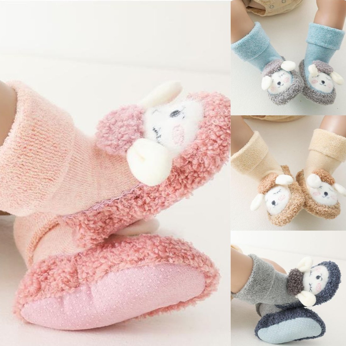 (🎁Hot Sale🎁) Baby Cartoon Plush Cotton Toddler Shoes