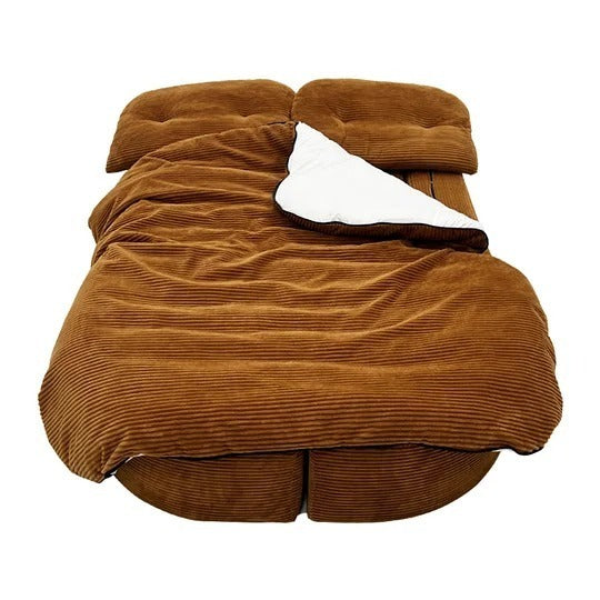 🔥 Clearance Sale ✨ LoungeFlex™ 2-in-1 Chenille Sofa Bed