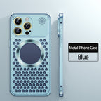 Aromatherapy Metal Phone Case, Supports MagSafe