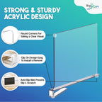 Acrylic Shelf Dividers for Closet Organization