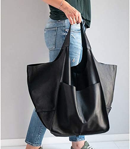 (🎄CHRISTMAS HOT SALE🎁) New Ladies Huge Oversized Leather Tote Bag