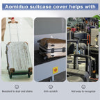 Clear Suitcase Cover Protector