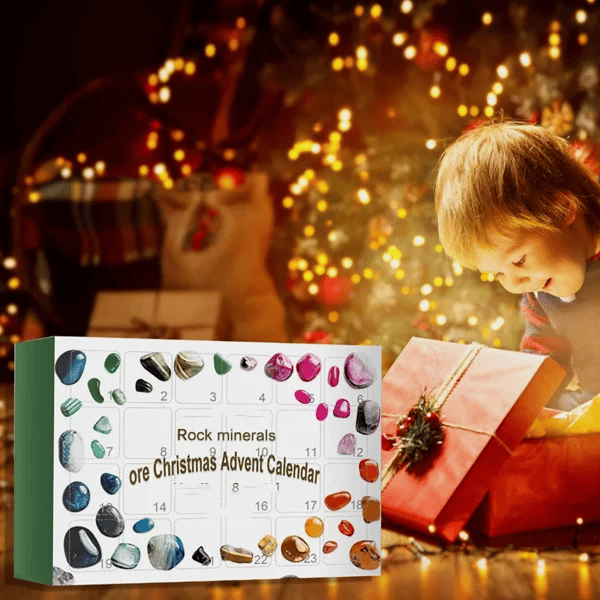Crystal ore Advent Calendar 2023-Contains 24 Crystal ore gifts