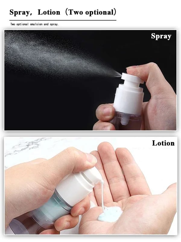 Anti-residue Vacuum Cosmetic Travel Container-🔥BUY MORE SAVE MORE🔥