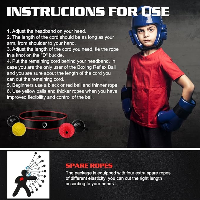 Boxing Fight Ball for Improving Reaction Speed