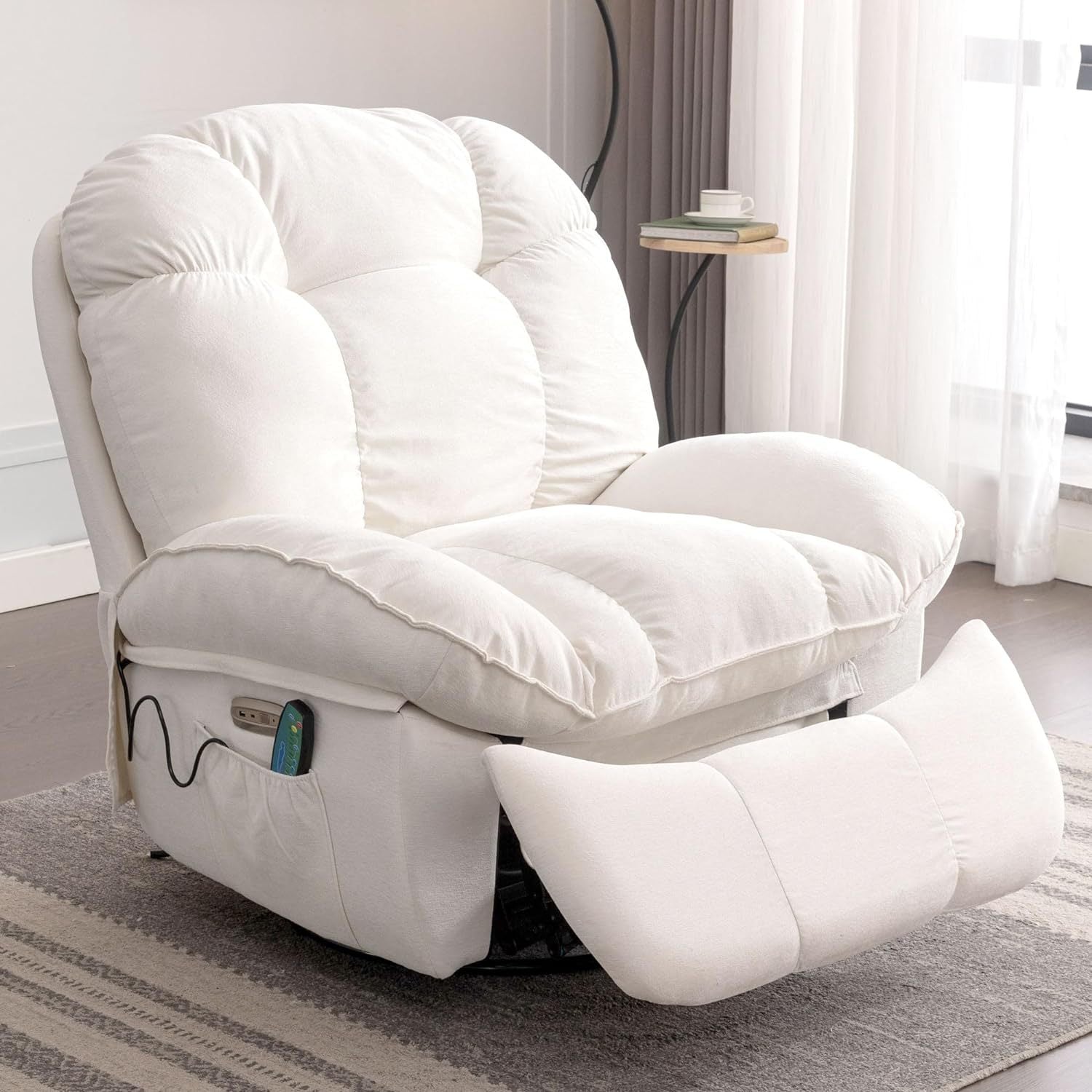 Multi-Function Electric Massage Chair with Heating and USB