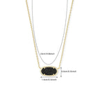 Agate Tooth Necklace