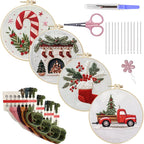 Christmas Embroidery KIT(DIY)
