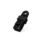 Adjustable robust locking handle clip