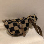 Checkered Waist Bag