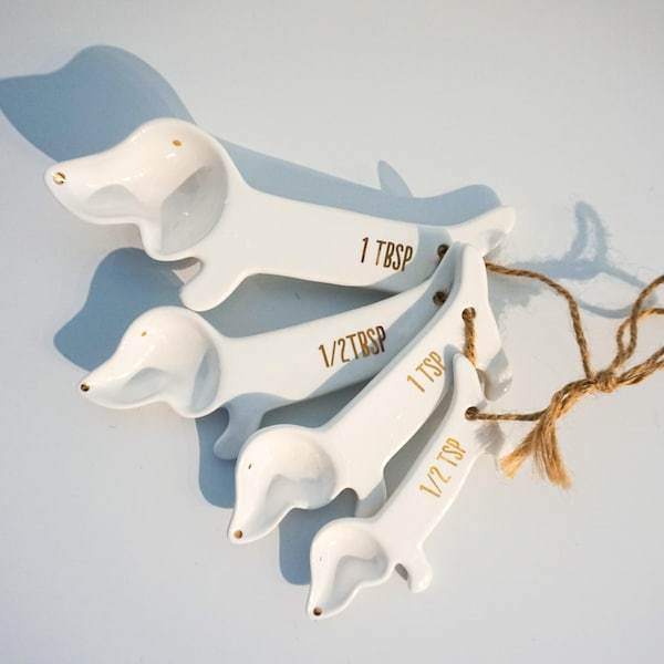Dachshund Measuring Spoons Set ( 4 pcs )