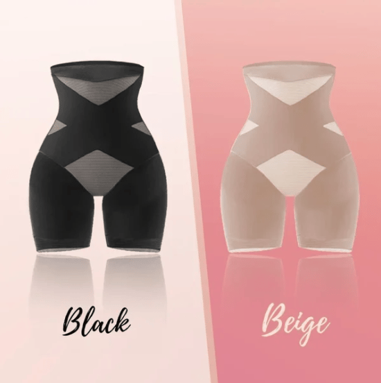 Cross Mesh Girdle for Waist Shaping