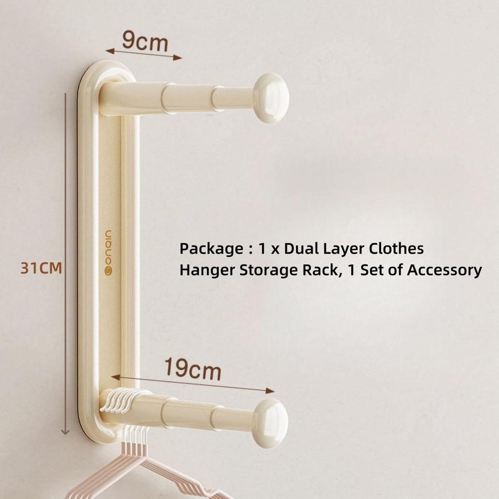 Clothes Hanger Storage Rack