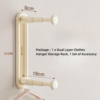 Clothes Hanger Storage Rack
