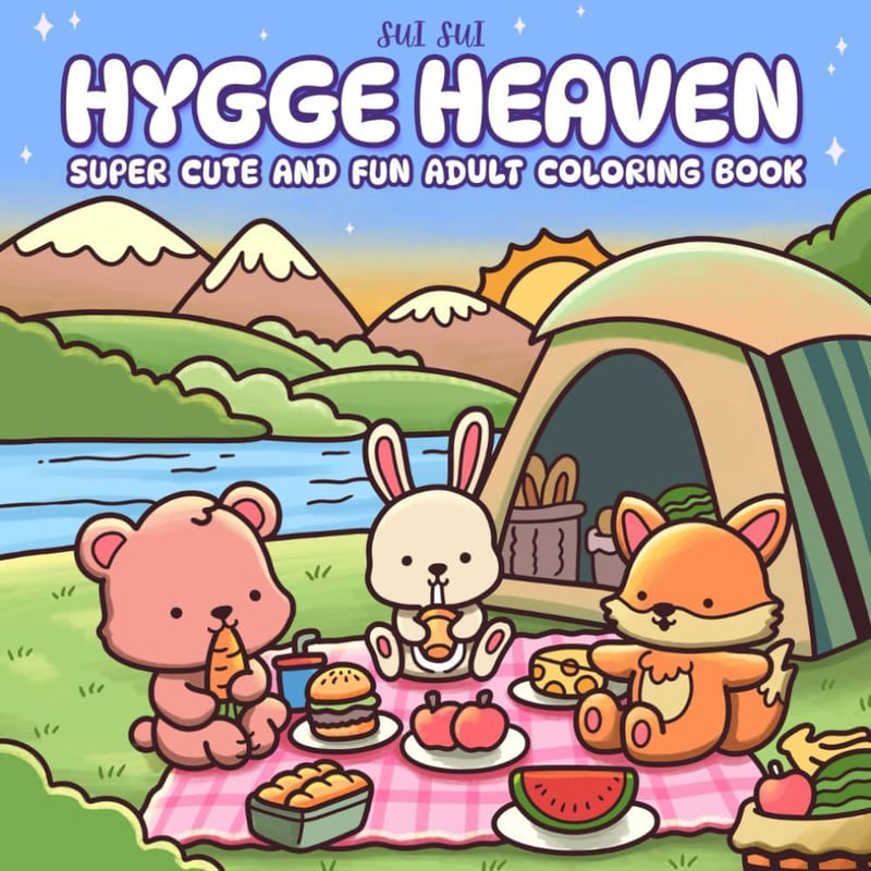 CUTE & COMFY COLORING BOOK