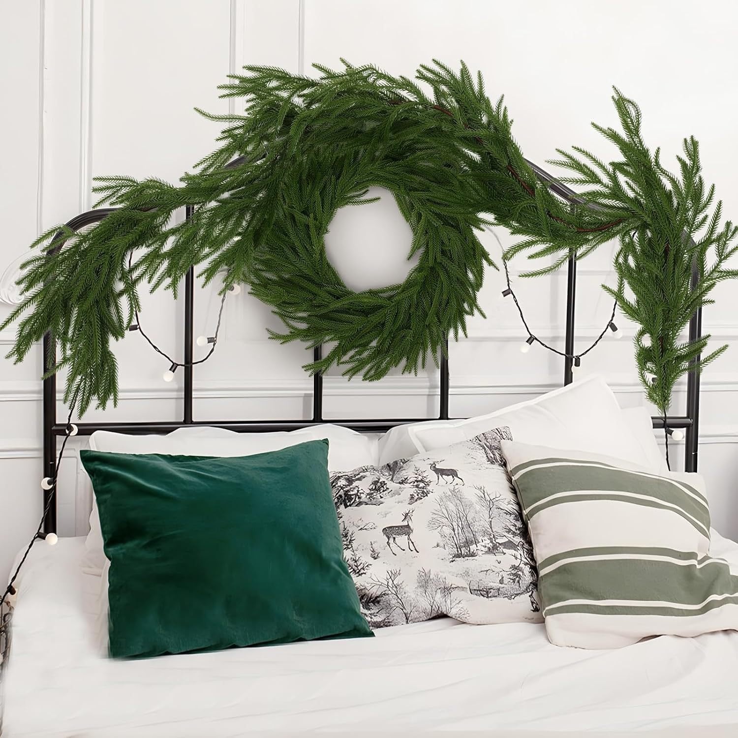 Artificial Norfolk Pine Garlands