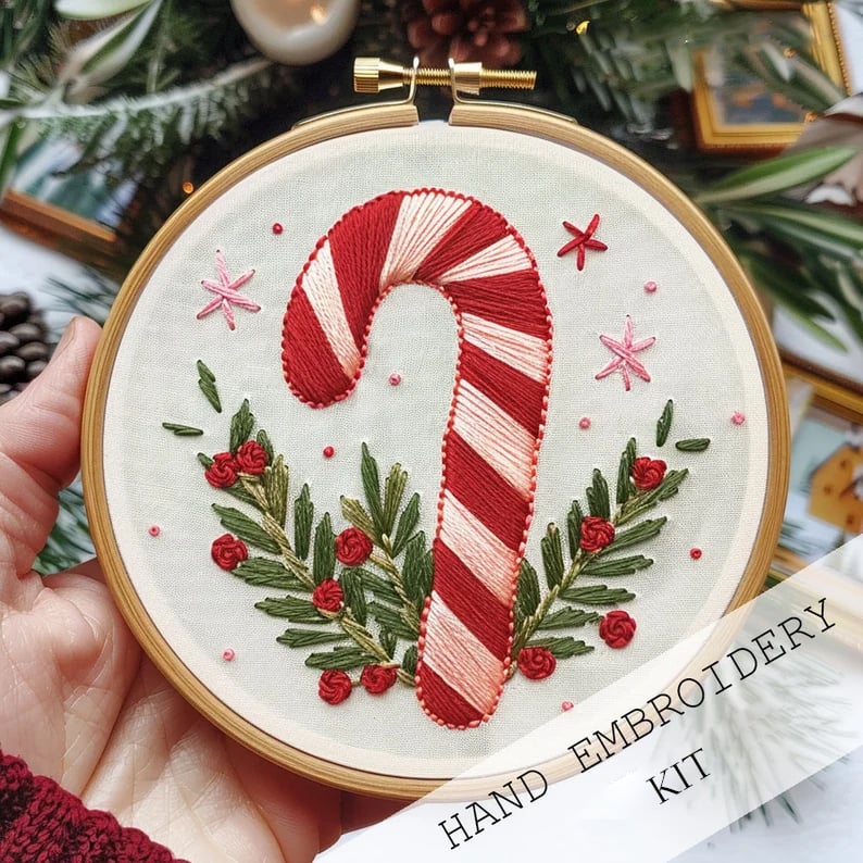 Christmas Embroidery KIT(DIY)