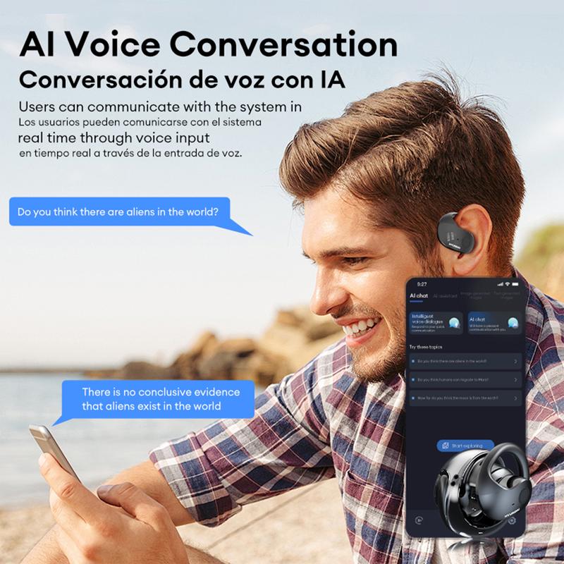 BLACK FRIDAY SALE 50% OFF🔥HY-T26 Pro OWS Wireless High Precision Bluetooth Translation Headphones