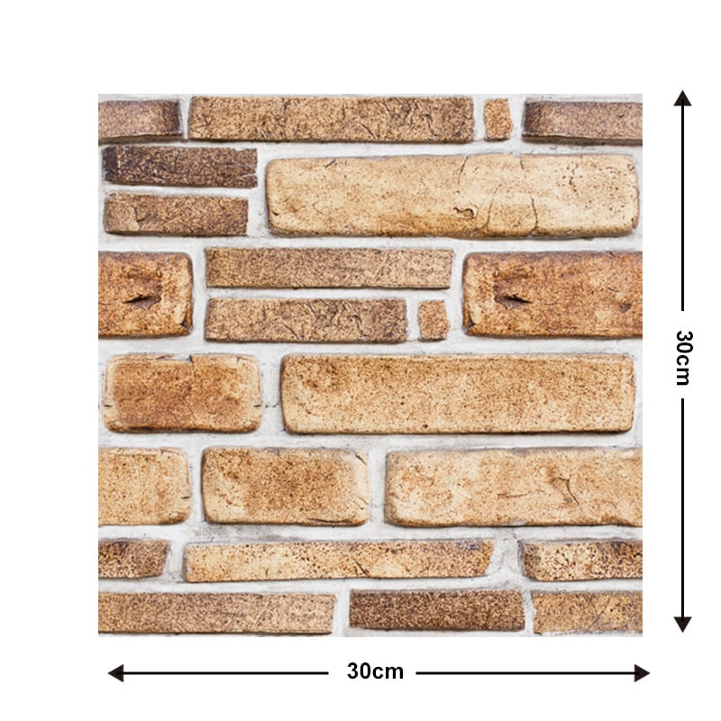 10Pcs 3D Peel and Stick Wall Tiles(12x12 inches)