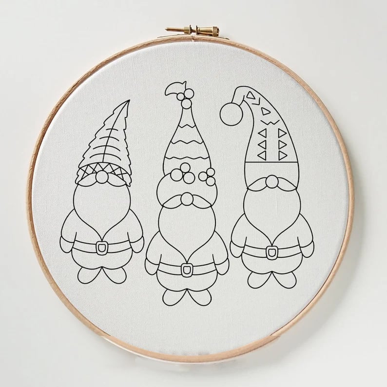 Christmas Embroidery KIT(DIY)