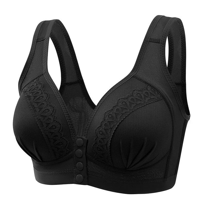 Buy 1 Get 2 Free-2024 breathable cotton bra with front button
