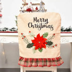 Christmas decoration Cartoon Chair Cover