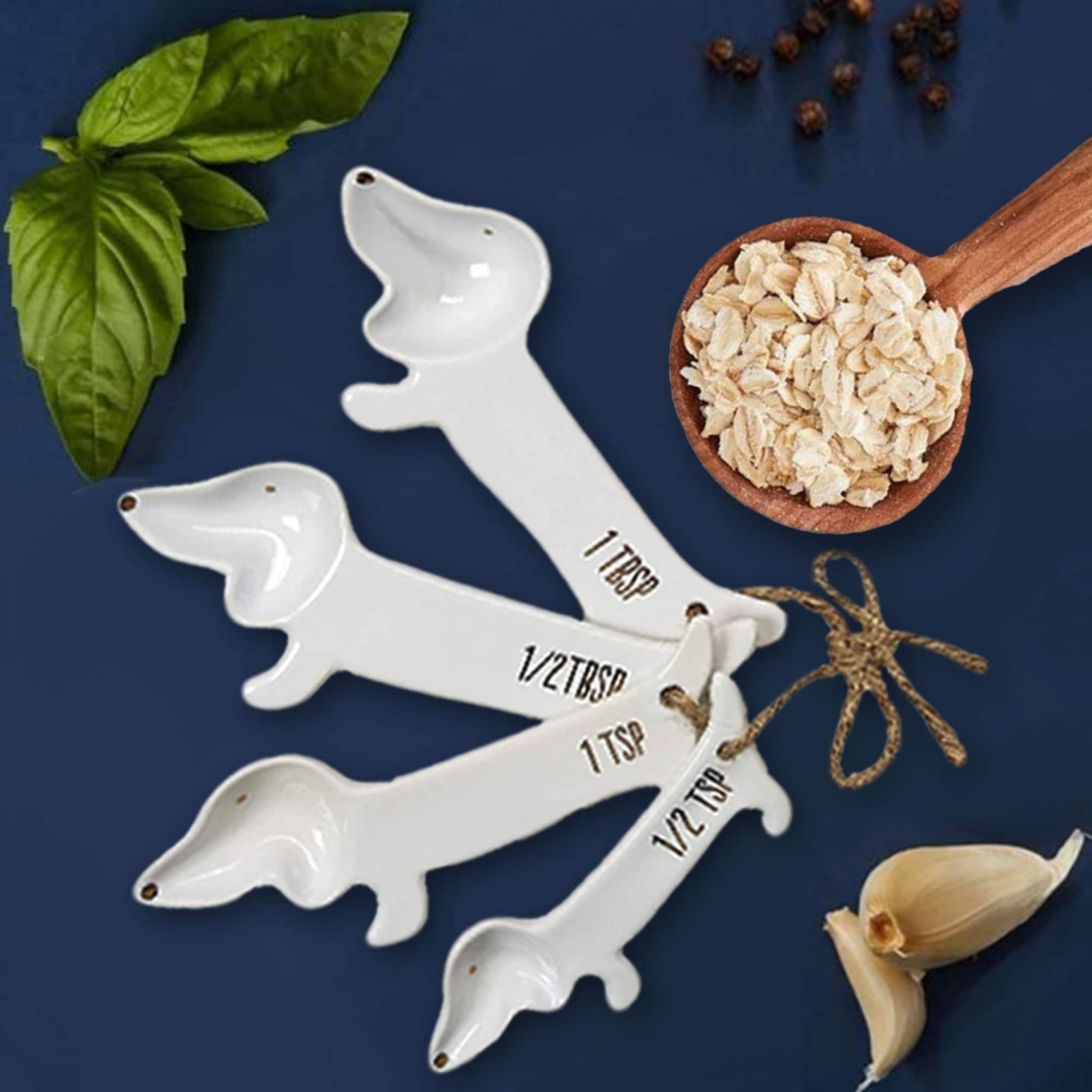 Dachshund Measuring Spoons Set ( 4 pcs )