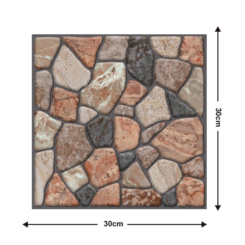 10Pcs 3D Peel and Stick Wall Tiles(12x12 inches)