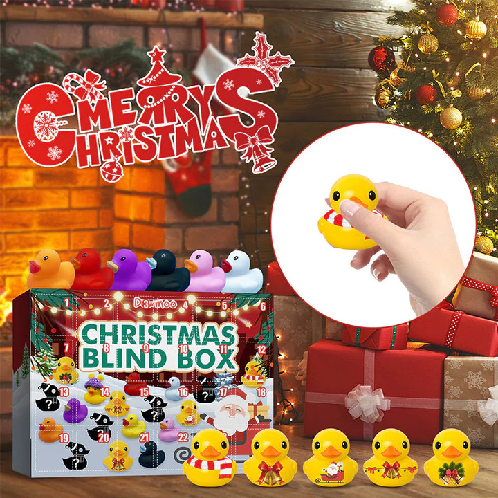Christmas Pre-Sale 75% OFF🎄🦆 Christmas Rubber Ducks Advent Calendar
