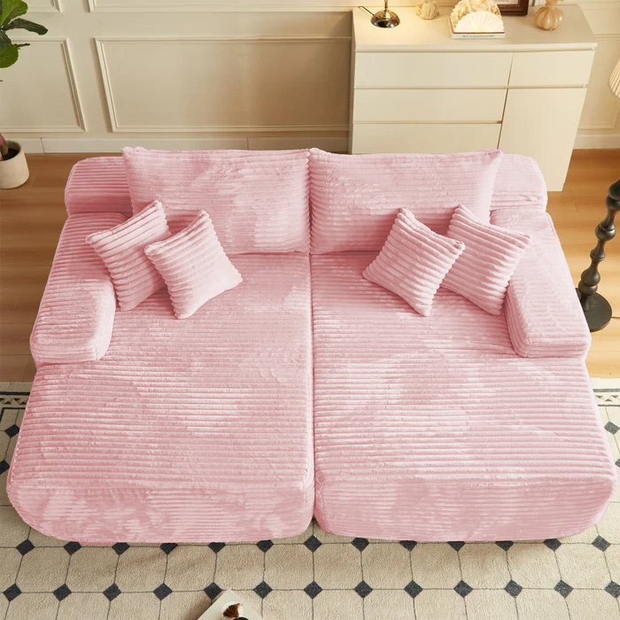 🔥Clearance Sale✨Boneless Sofa (Both Sides - 2pcs)