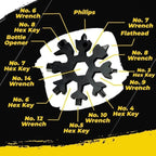 18-in-1 Snowflake Multi-tool