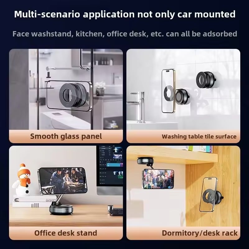 2025 New Strong Magnetic Car Phone Holder Foldable Design 360° Adjustable