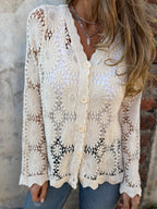 Cutout Embroidered Cover