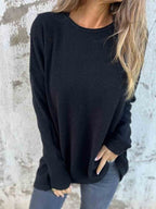 Button Back Long Sleeve Shirt