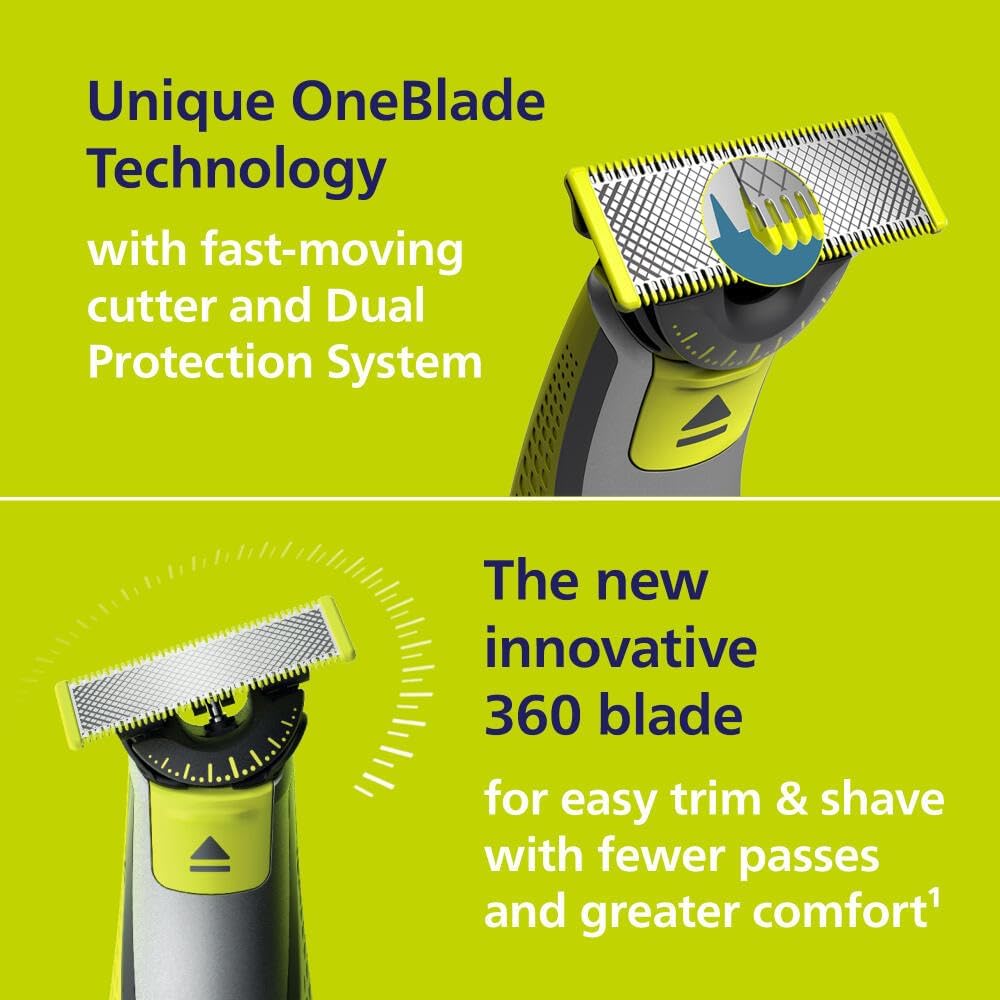 360° Flex Blade USB-A Grooming Trimmer