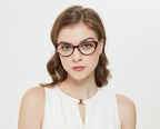 CAT EYE WITH PEARL HINGE PROGRESSIVE MULTIFOCAL READING GLASSES