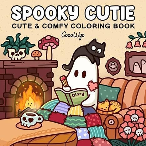 CUTE & COMFY COLORING BOOK