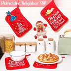 Christmas Pot Rack Baking Pot Holders