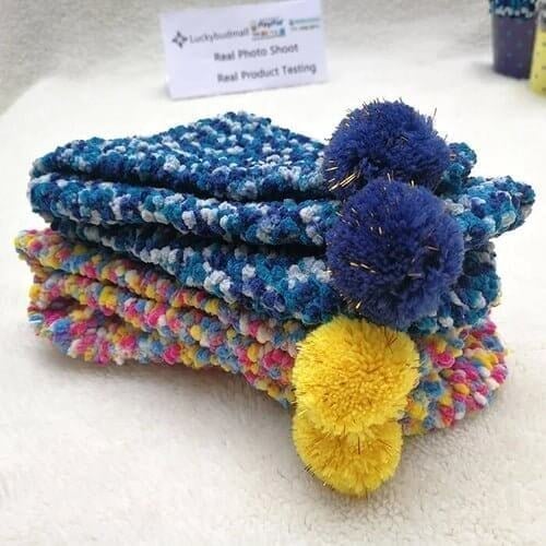Cute Cake Winter Fuzzy Slipper Socks