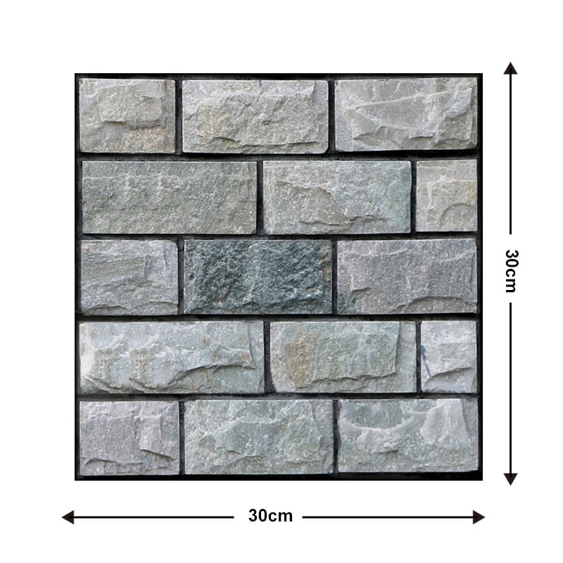 10Pcs 3D Peel and Stick Wall Tiles(12x12 inches)