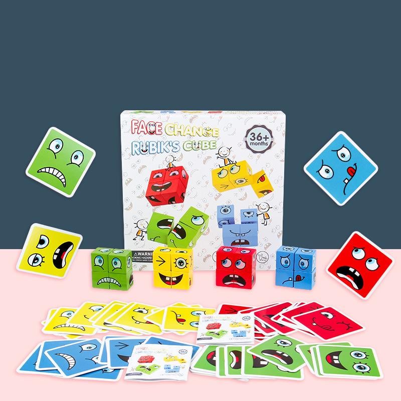 Christmas Pre-sale SAVE 49%🎄🎅3D Puzzle Face-Changing Magic Cube