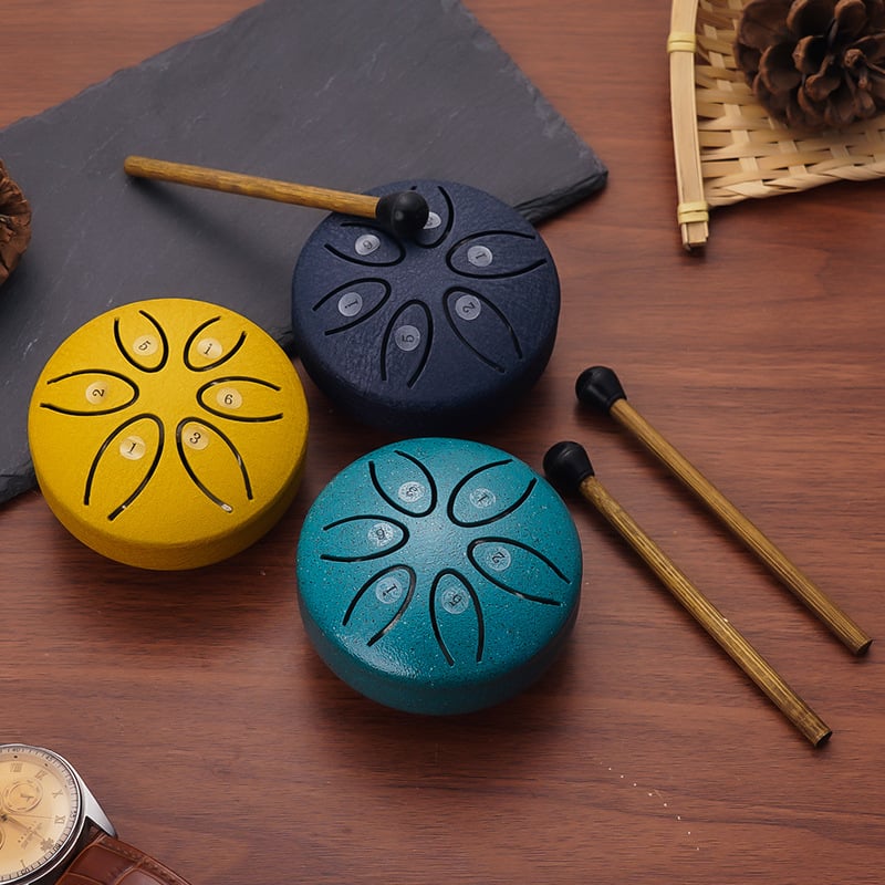 Buddha Stones Mini Steel Tongue Drum