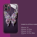 Butterfly Pattern Cover Compatible with iPhone